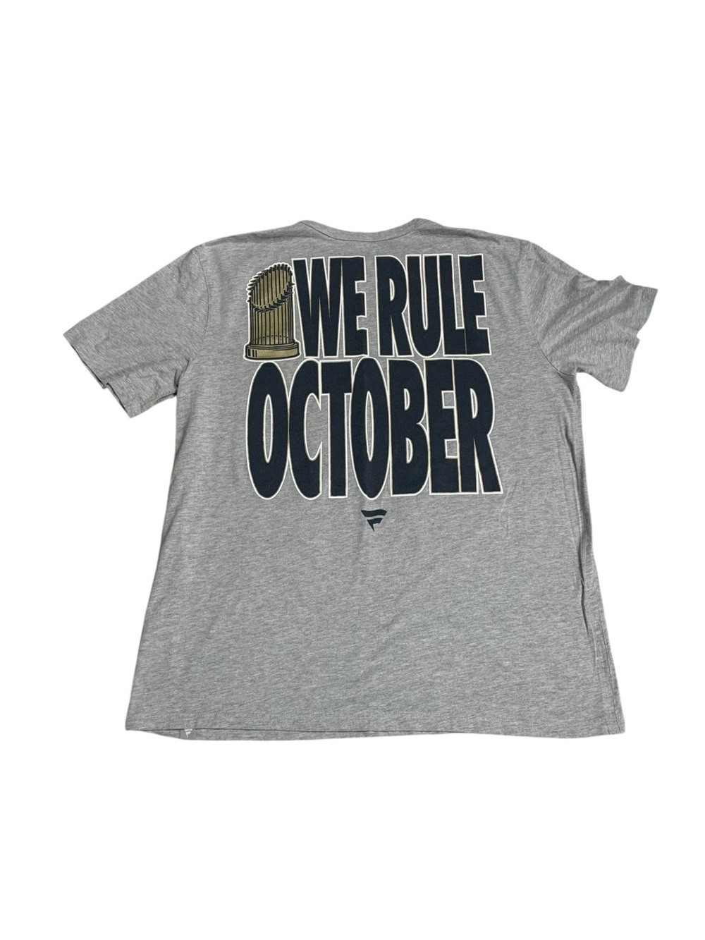 Los Angeles Dodgers 2025 World Series Champions Fanatics T-Shirt XL Gray - Picture 2 of 8